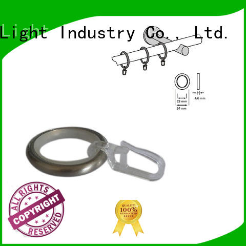 Pacific steel curtain rings for sale for bay window
